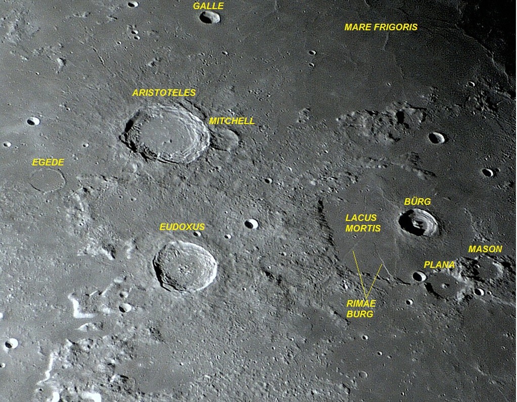 Conhecendo A Lua As Crateras Aristoteles E Eudoxus Mestre Jedi